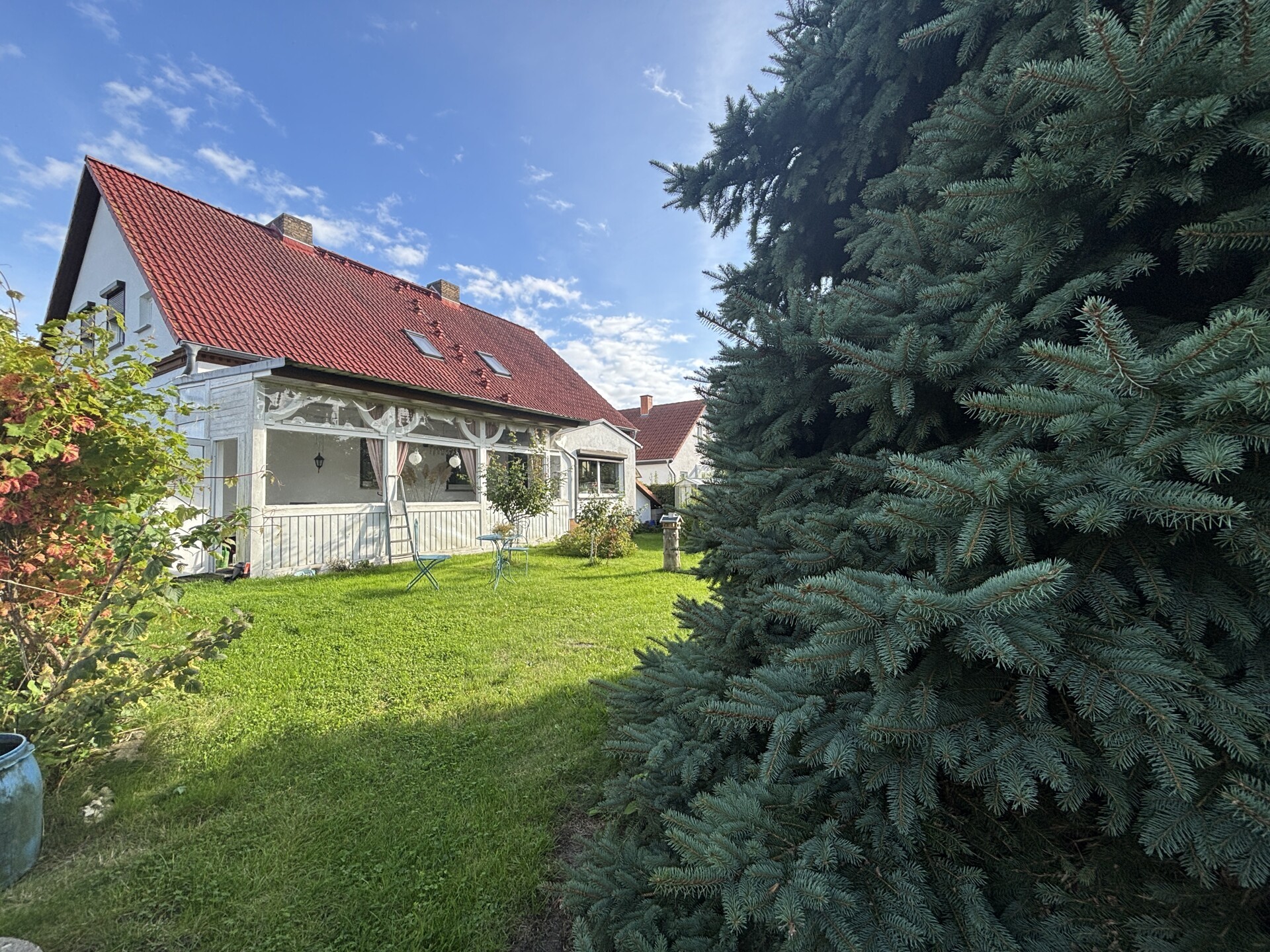 Ansicht Haus vom Garten